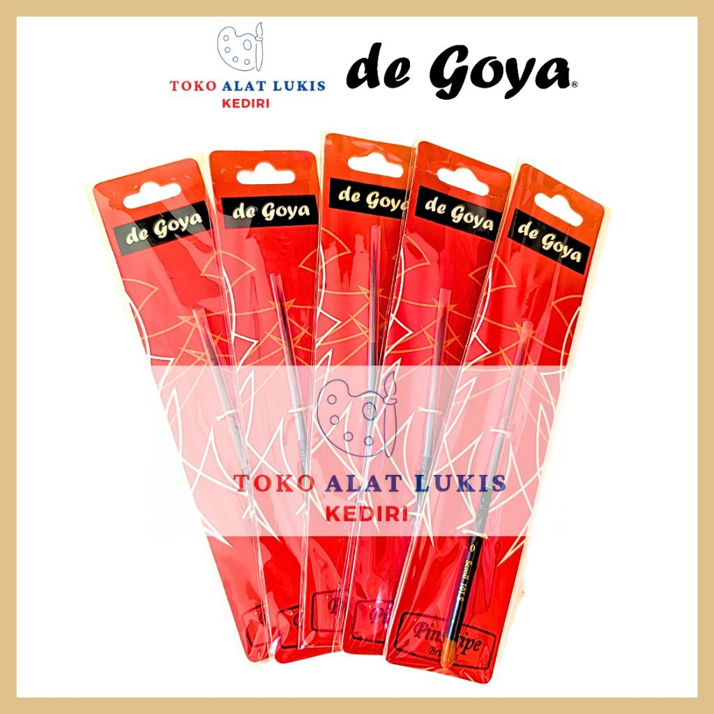 

[Alat Lukis Kediri] De Goya Kuas Scroll 101 S Liner