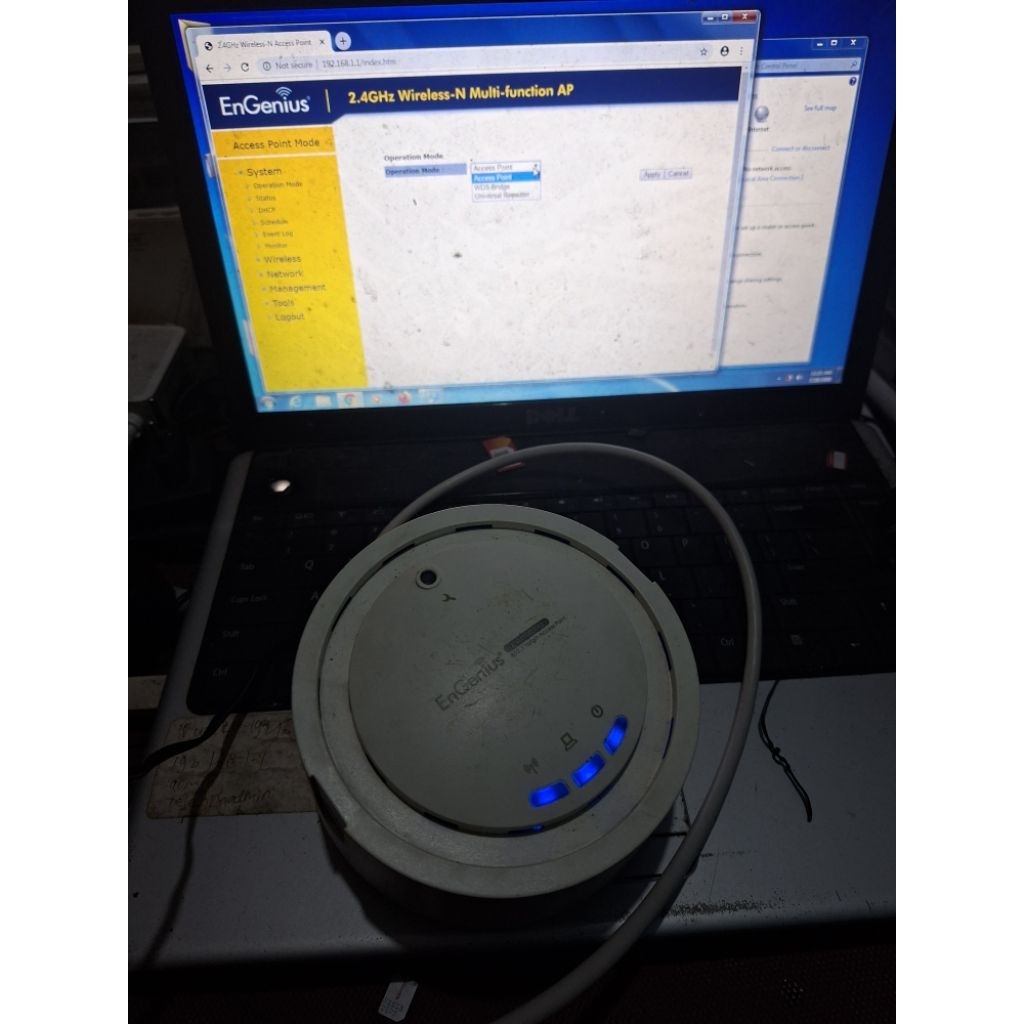 Ap EnGenius 2.4GHz wireless multi fungsi Eap9550  unit adaptor