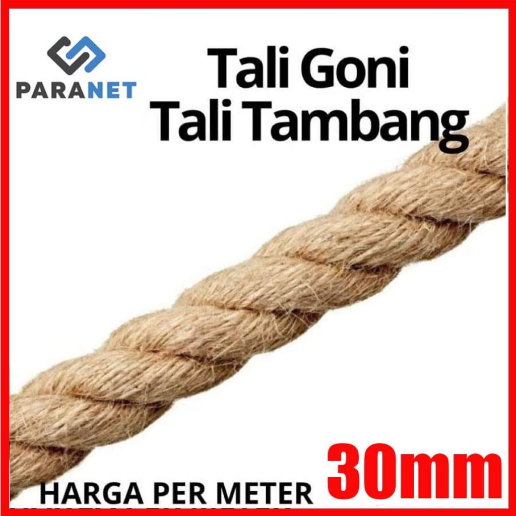 

Tali Goni 30mm / Tali Rami / Tali Tambang