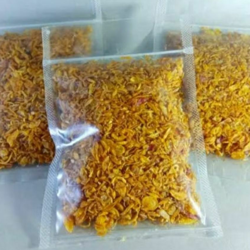 

Brambang Goreng Murni 200gr Bawang Merah Nganjuk Renyah Wangi No Pengawet Original
