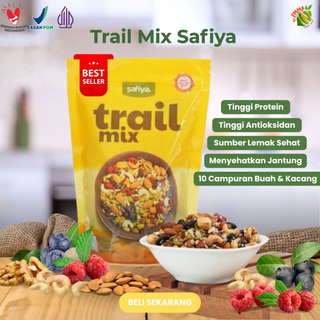 

Trial Mix Original Safiya Dried Fruit Seed Nuts