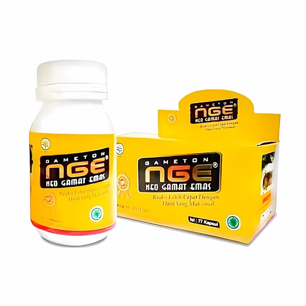 Kapsul NGE  77 Kapsul Gamat Neo Gamat Emas NGE