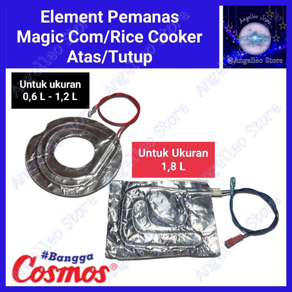 Element Pemanas Tutup/Atas Rice Cooker COSMOS~Element Pemanas Tutup/Atas Magic Com COSMOS