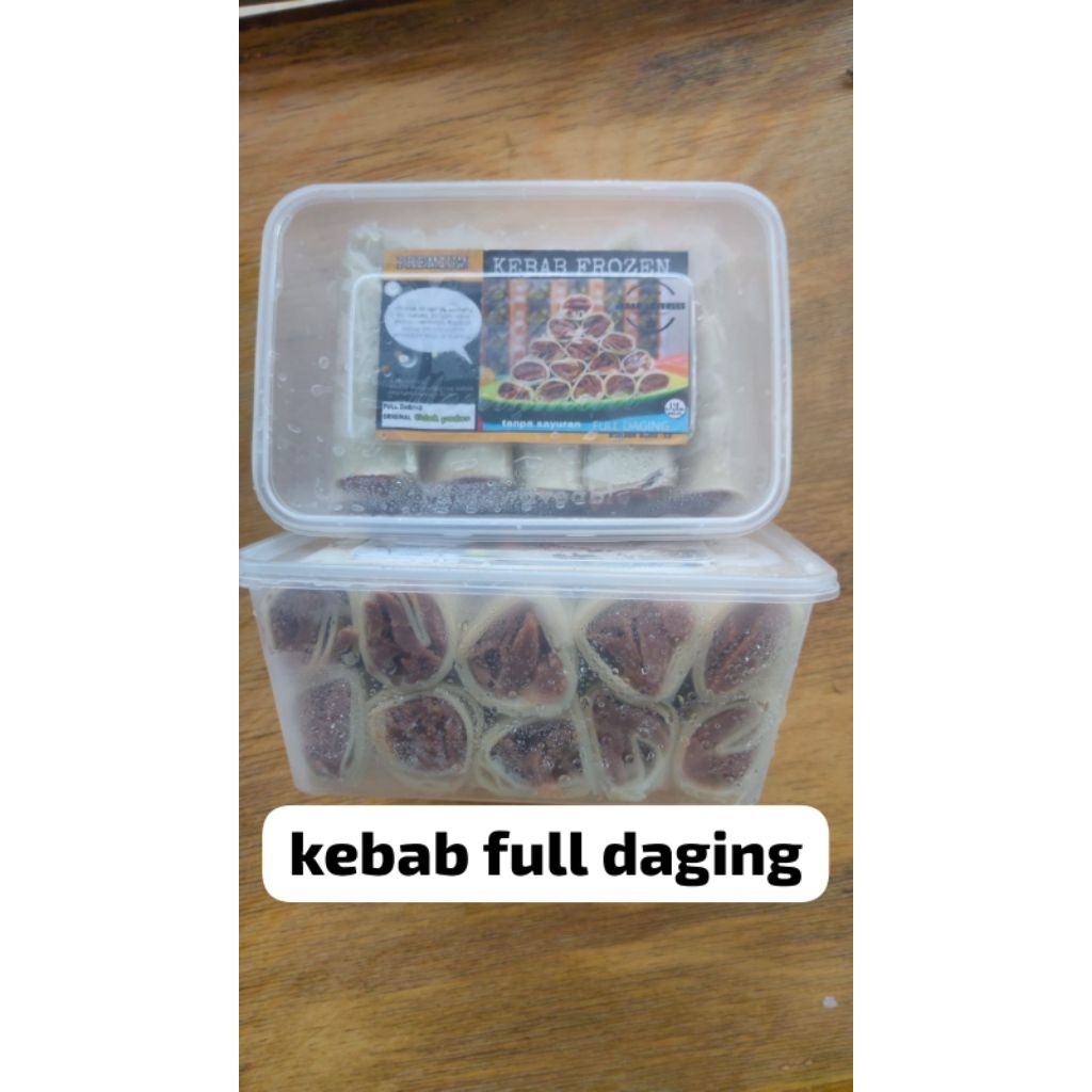 

Kebab Full Daging (500gr)