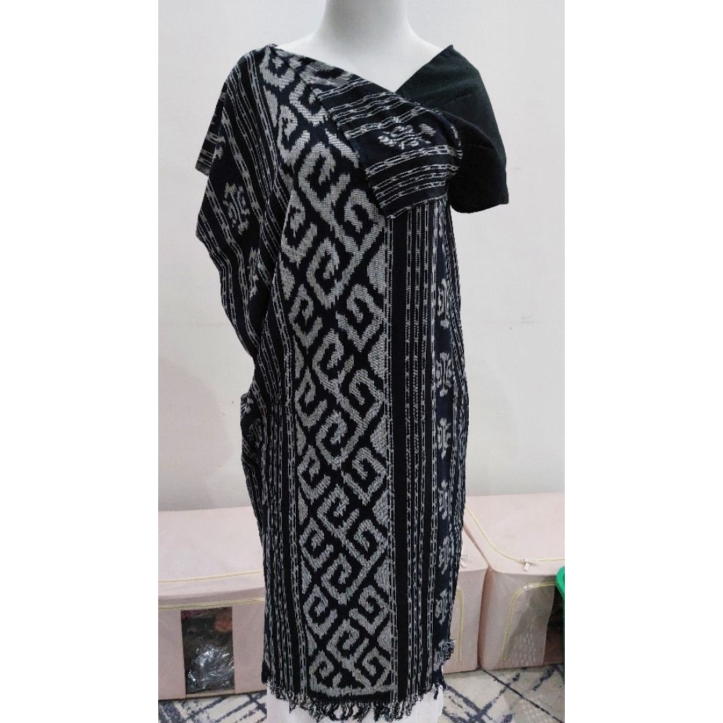 preloved atasan dress tenun