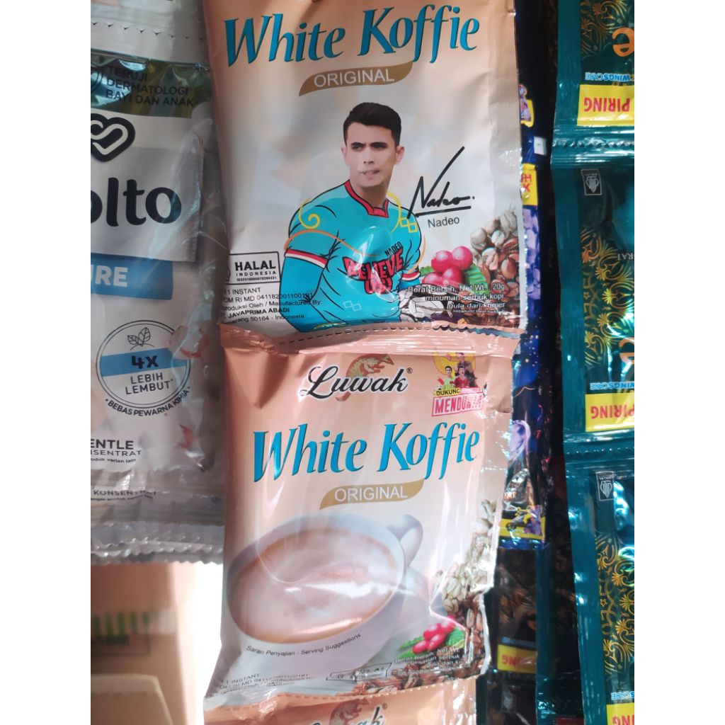 

Luwak white coffee original 20g (10pcs)