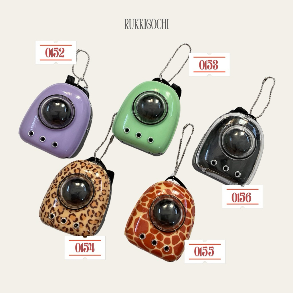 [Rukkigochi] Anime Mini Figure Keychain | Gotochi Japan | Trinkets | Cute Keychain