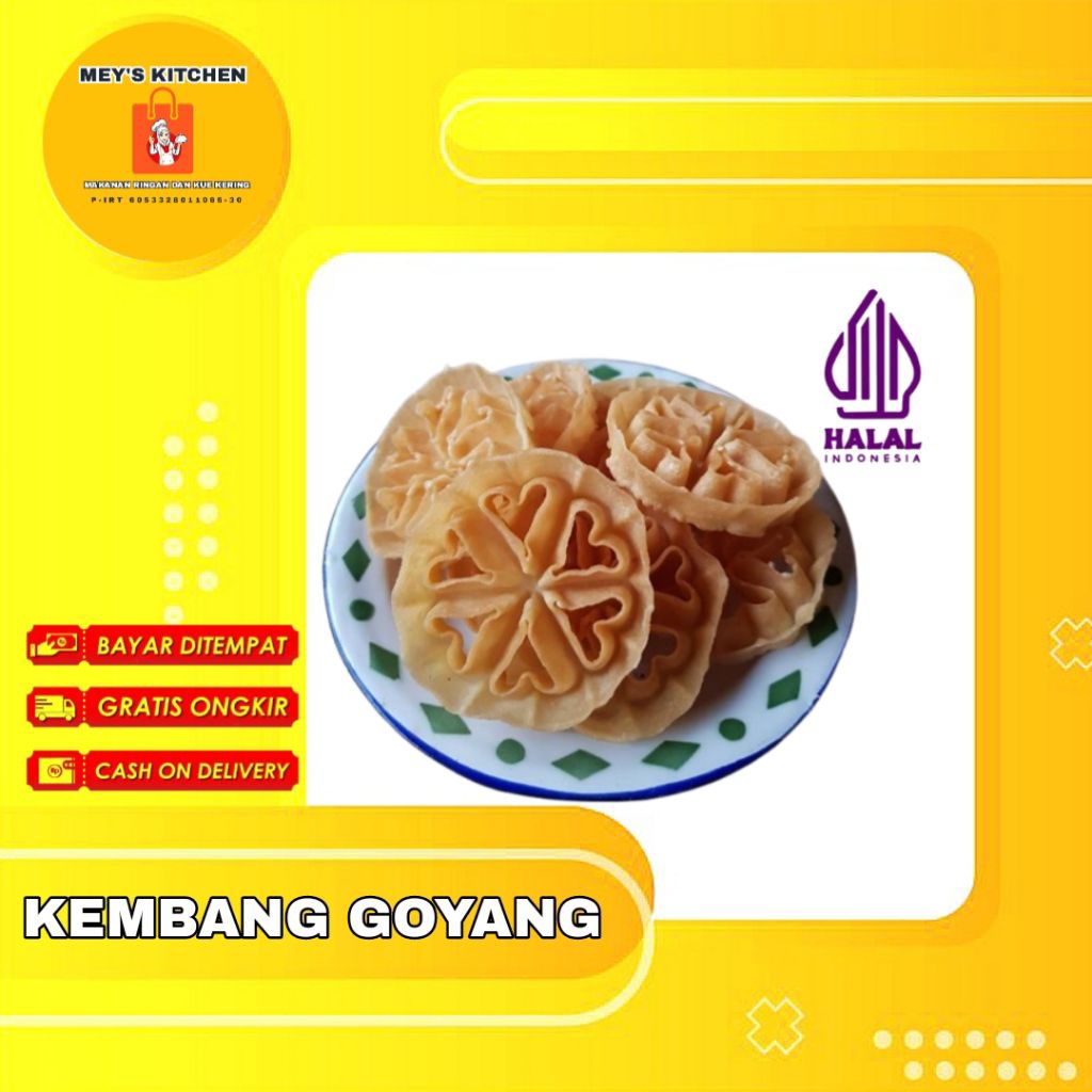 

Kembang Goyang Renyah Gurih | Paket 15.0000