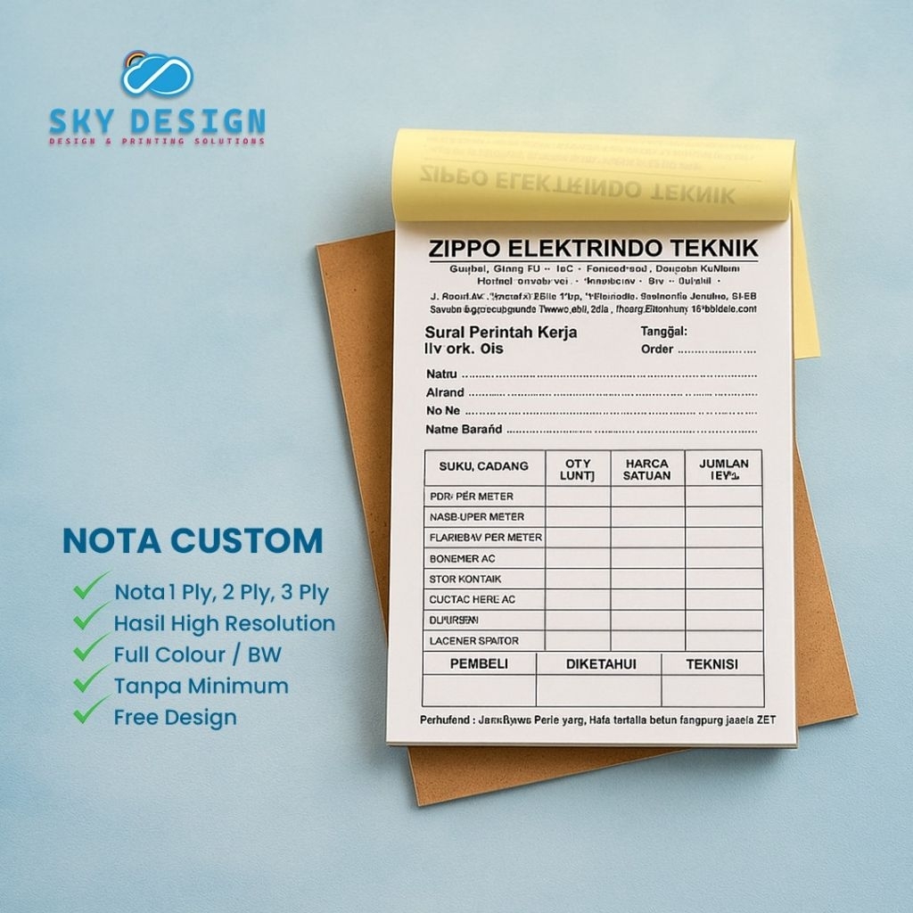 

Nota Custom 1 Ply / 2 Ply / 3 Ply