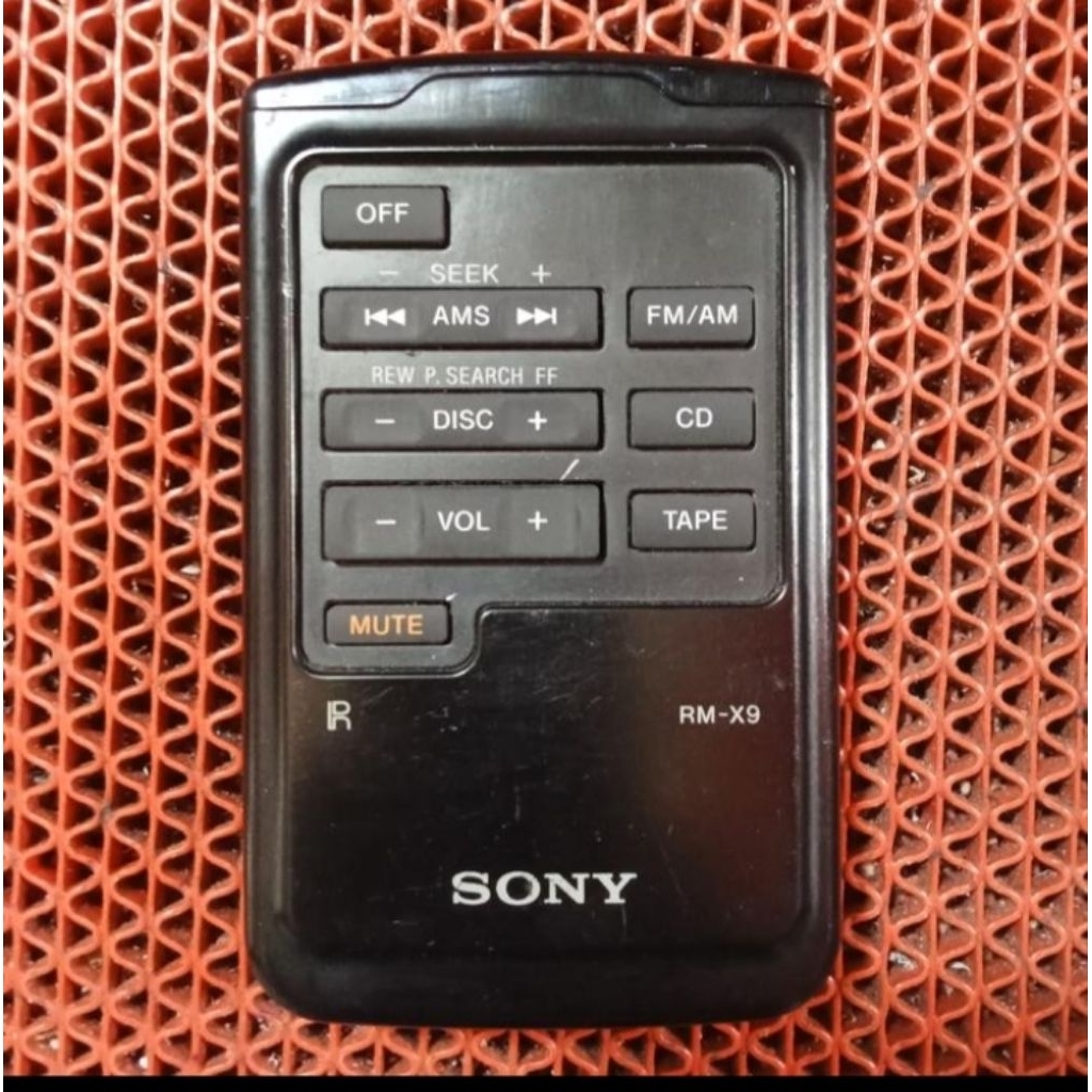 remot compo sony RM X9...FM,AM,CD,TAPE,MUTE