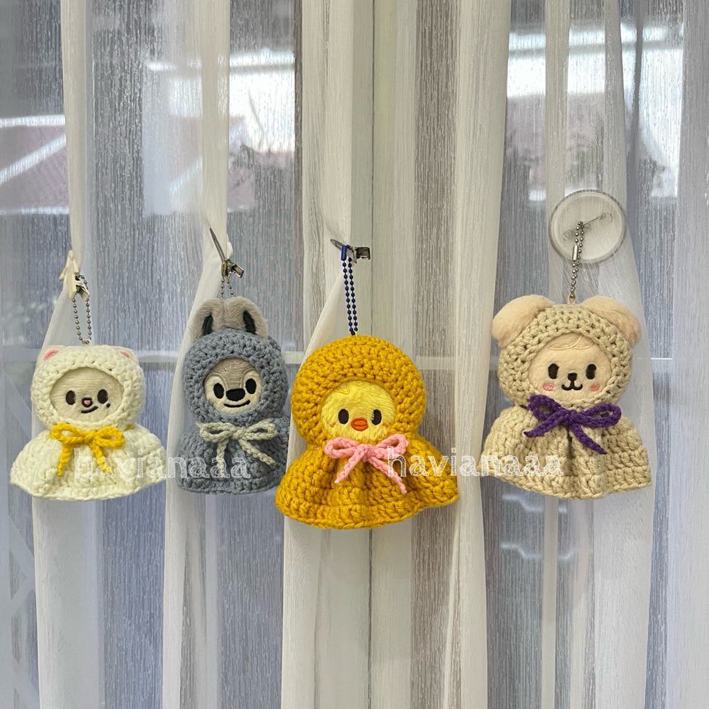 Crochet Skzoo Teru Teru Bozu outfit