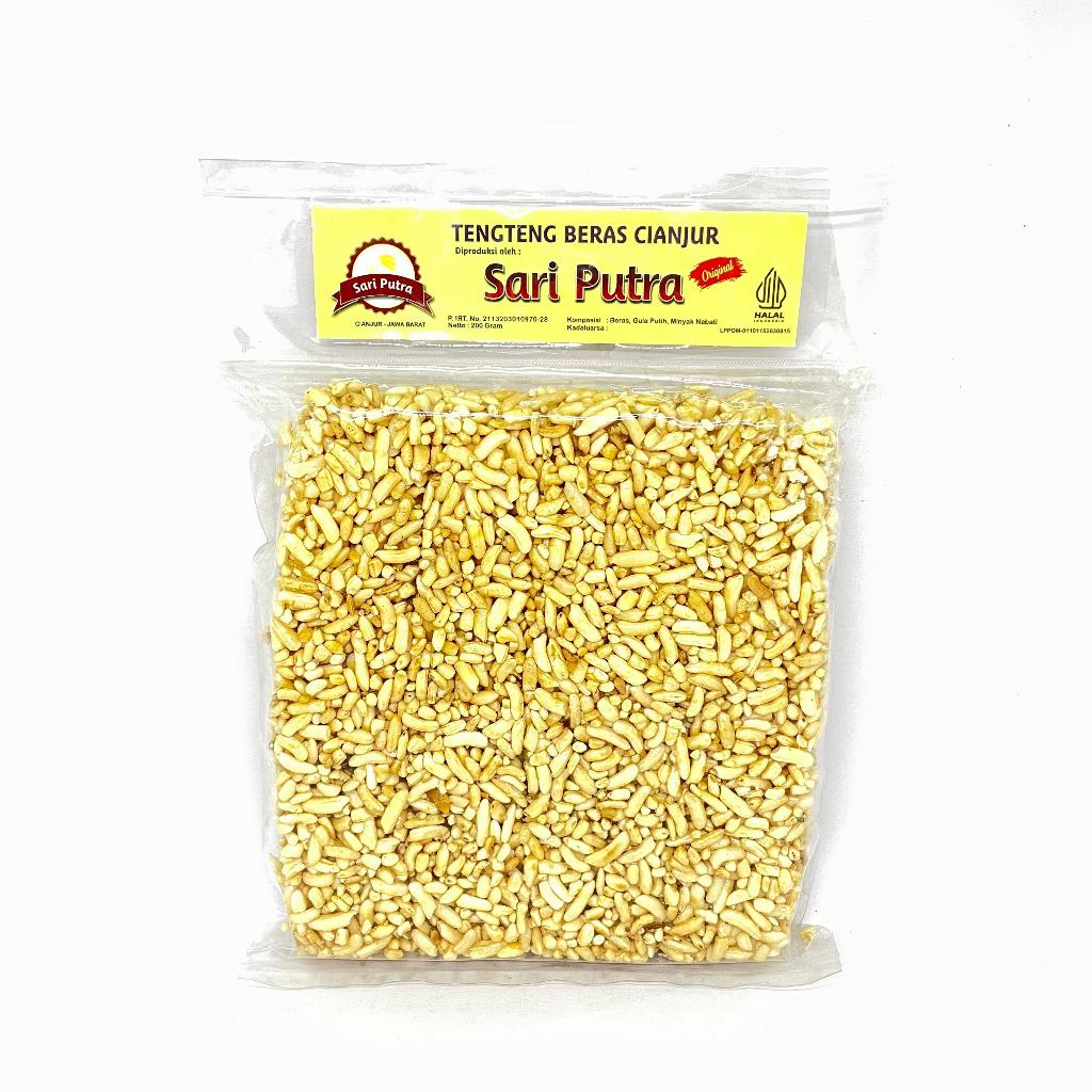

SARI PUTRA Teng Teng Beras / Jagung khas Cianjur Jipang / Tengteng 200 gram
