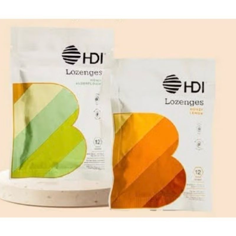 

PERMEN HDI Lozenges Honey Elderflower, PERMEN HDI Lozenges Honey Lemon