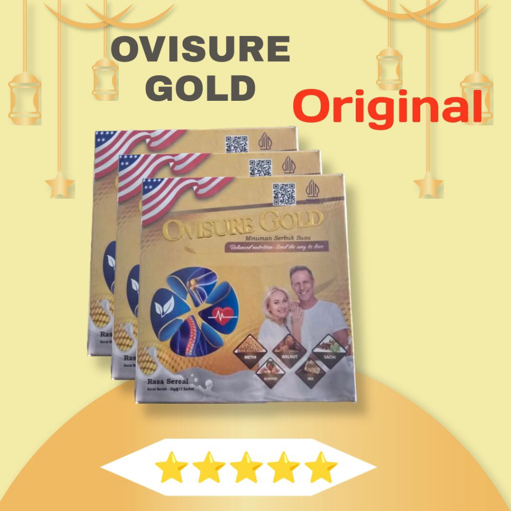 

PAKET 3 BOX OVISURE GOLD SUSU TULANG DAN SENDI SEHAT 100% ASLI