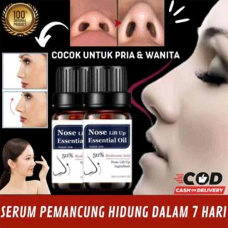 Serum pemancung hidung permanen alami - hidungbmancung tanpa operasi - Aman - BPOM Original