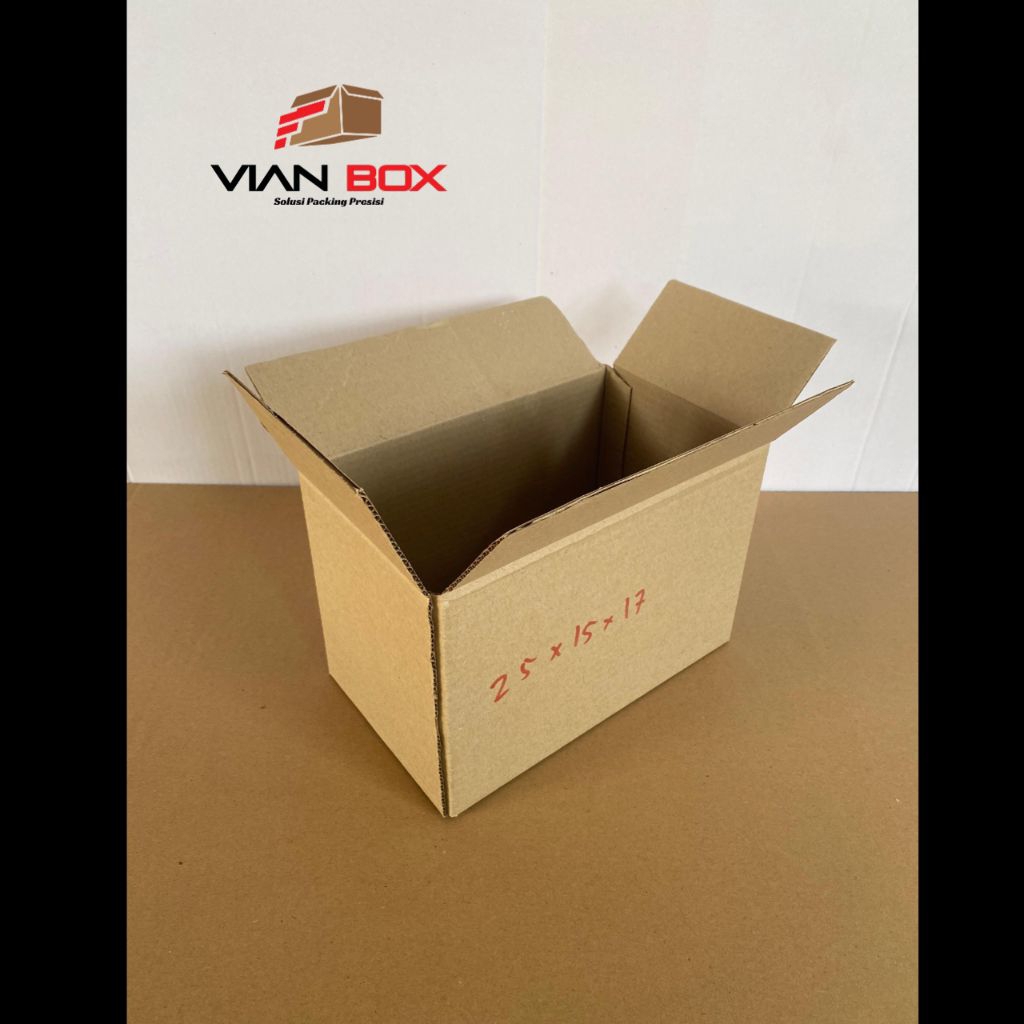 

kardus /karton ukuran 25x15x17cm1ply