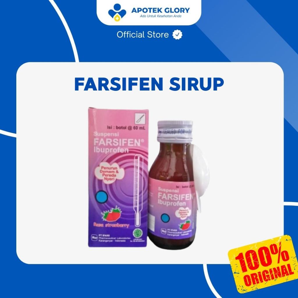 FARSIFEN IBUPROFEN SUSPENSI PENURUN DEMAM & NYERI