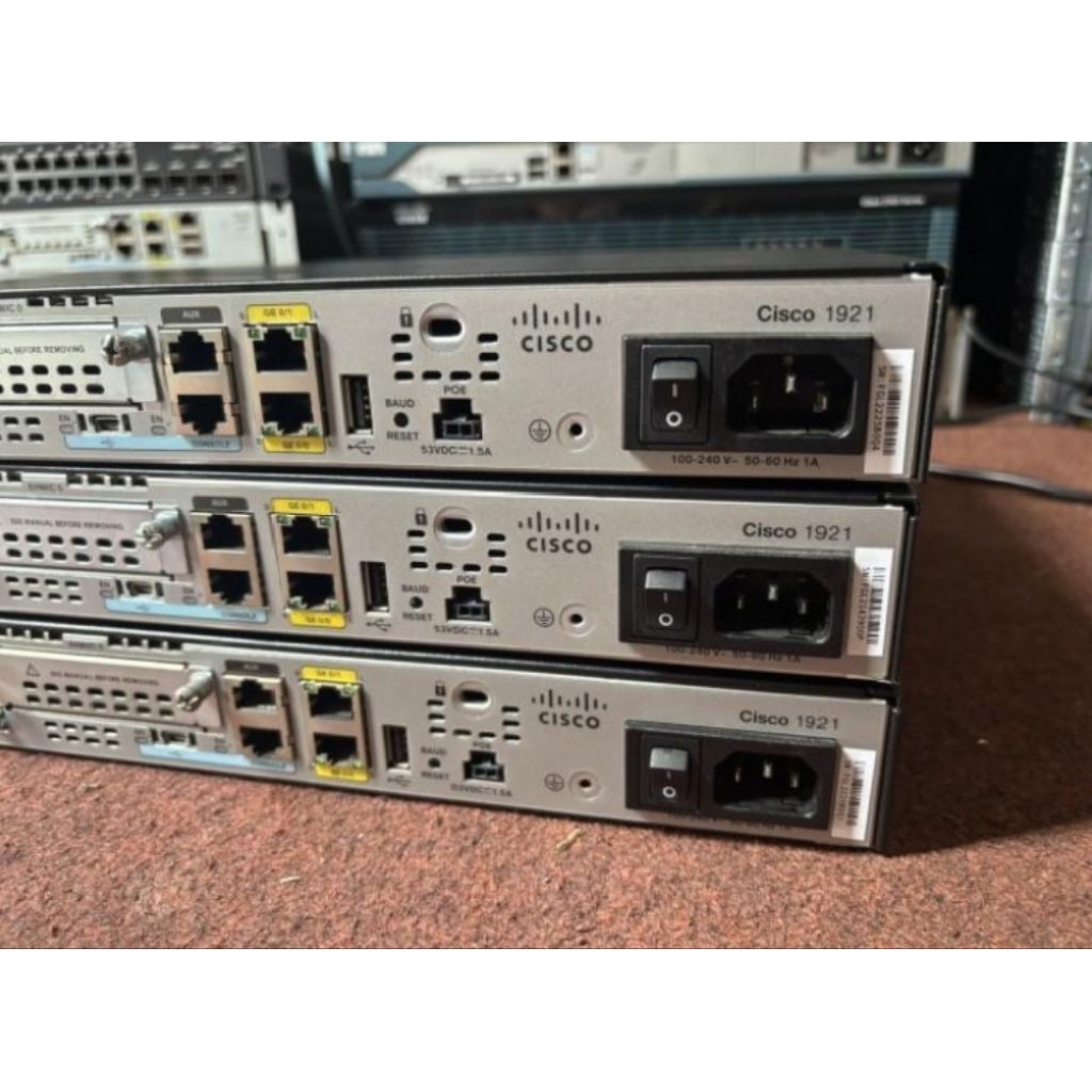 Cisco 1900 Series / CISCO1921/K9 Ipbasek 9 SecurityK9 Datak9