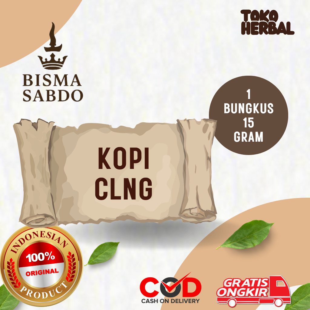 

Kopi Clen 10 Sachet Original - Bisma Sabdo