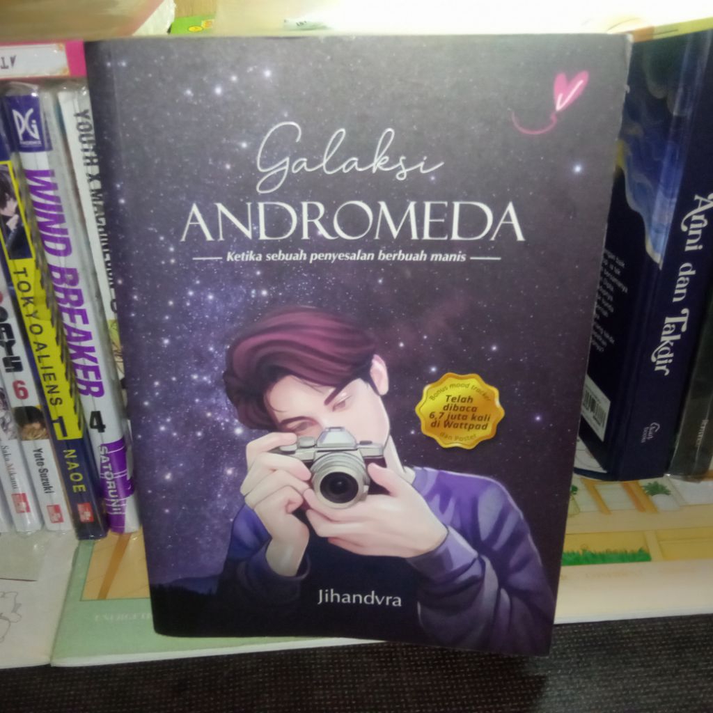 (BACA DESKRIPSI)- Preloved Novel Galaksi Andromeda