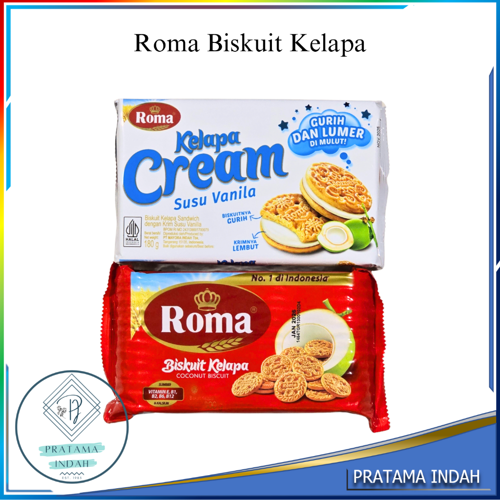 

Roma Biskuit Kelapa Coconut Biscuit