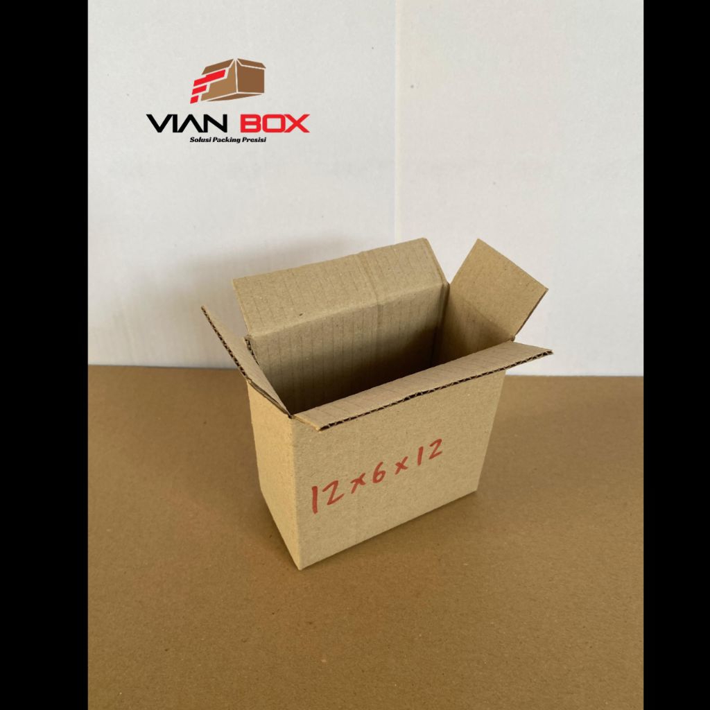 

kardus/karton ukuran 12x6x12cm1ply