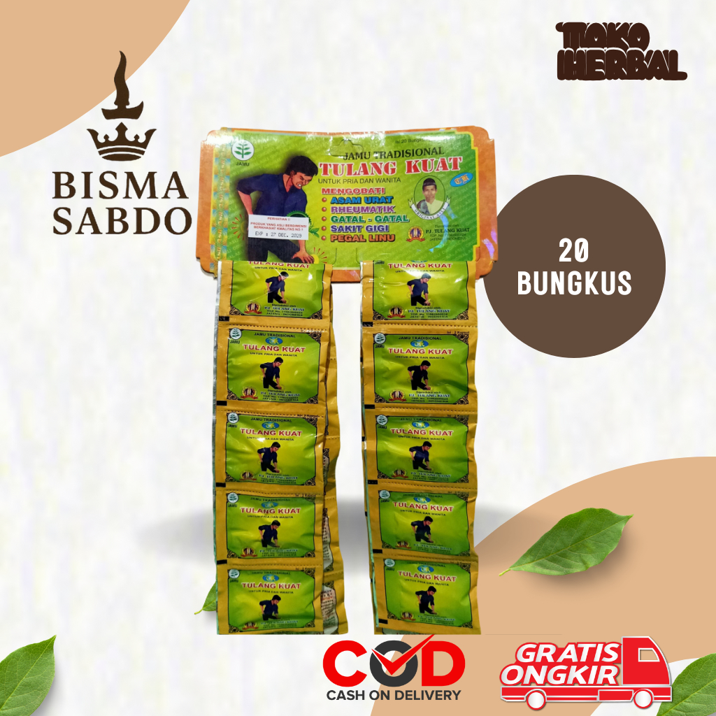

Tulang Kuat Kuning Original Kapsul (Asam Urat) - Bisma Sabdo