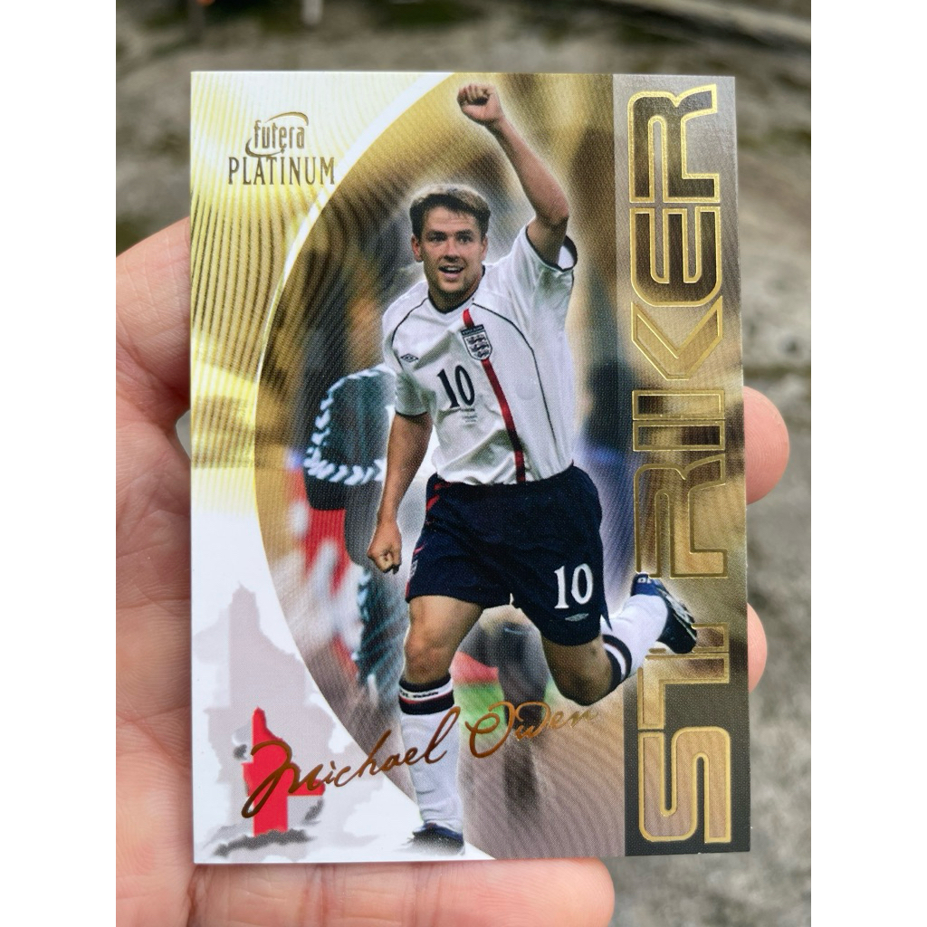 MICHAEL OWEN KARTU FUTERA PLATINUM TAHUN 2003