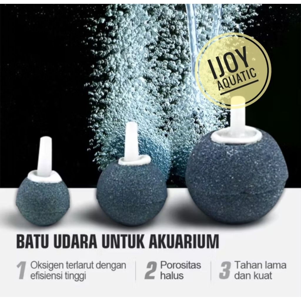 BATU AERATOR BUULAT batu gelembung udara akuarium