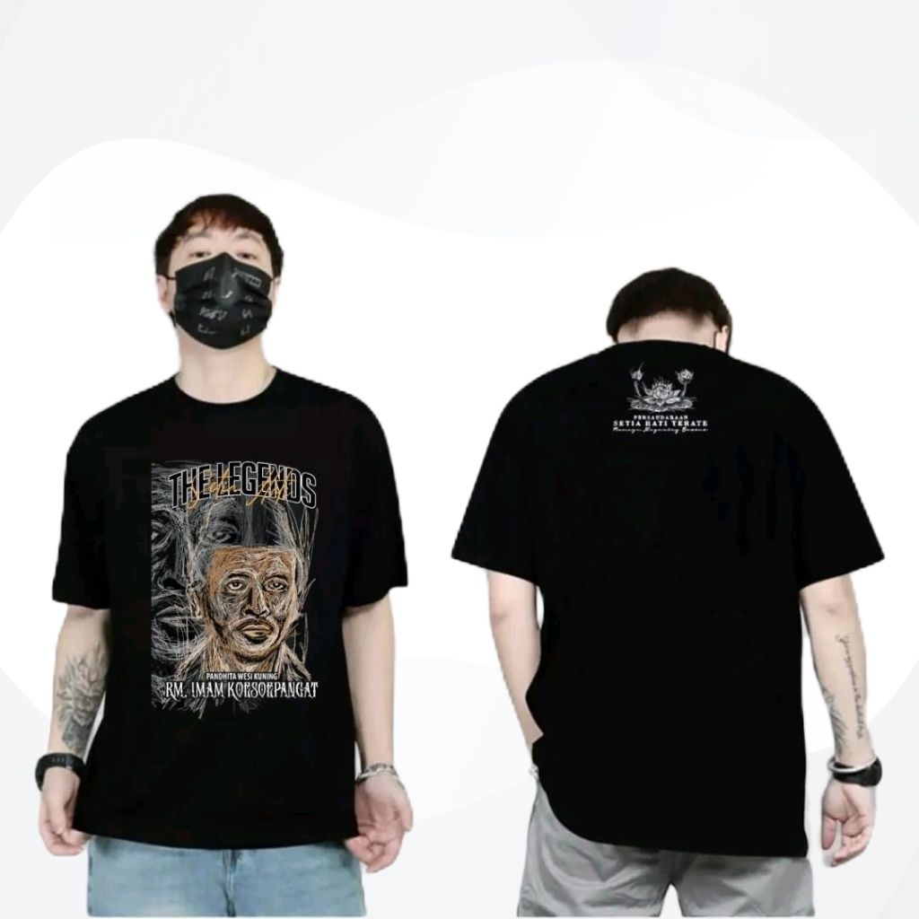 Kaos The Legends RM. Imam Koesoepangat (Kode D)