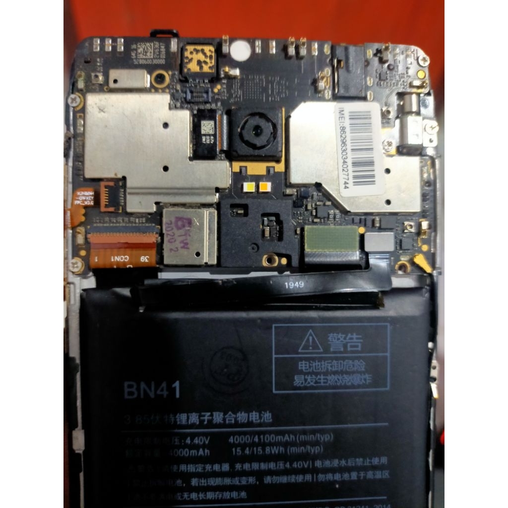 redmi not 4 min lcd tc bispak ram 3/64