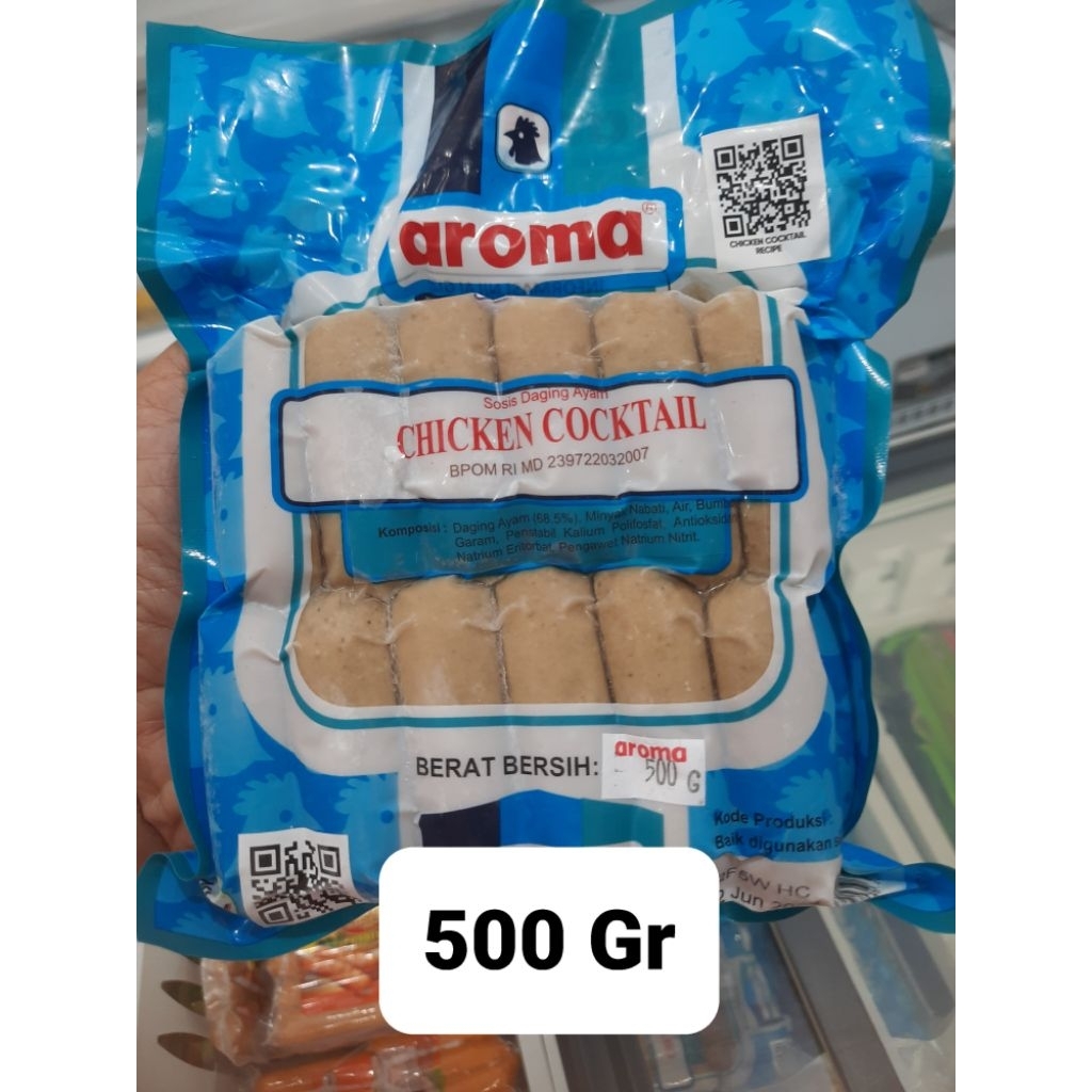 

Aroma malia chcken cocktail sosis 500 GRAM