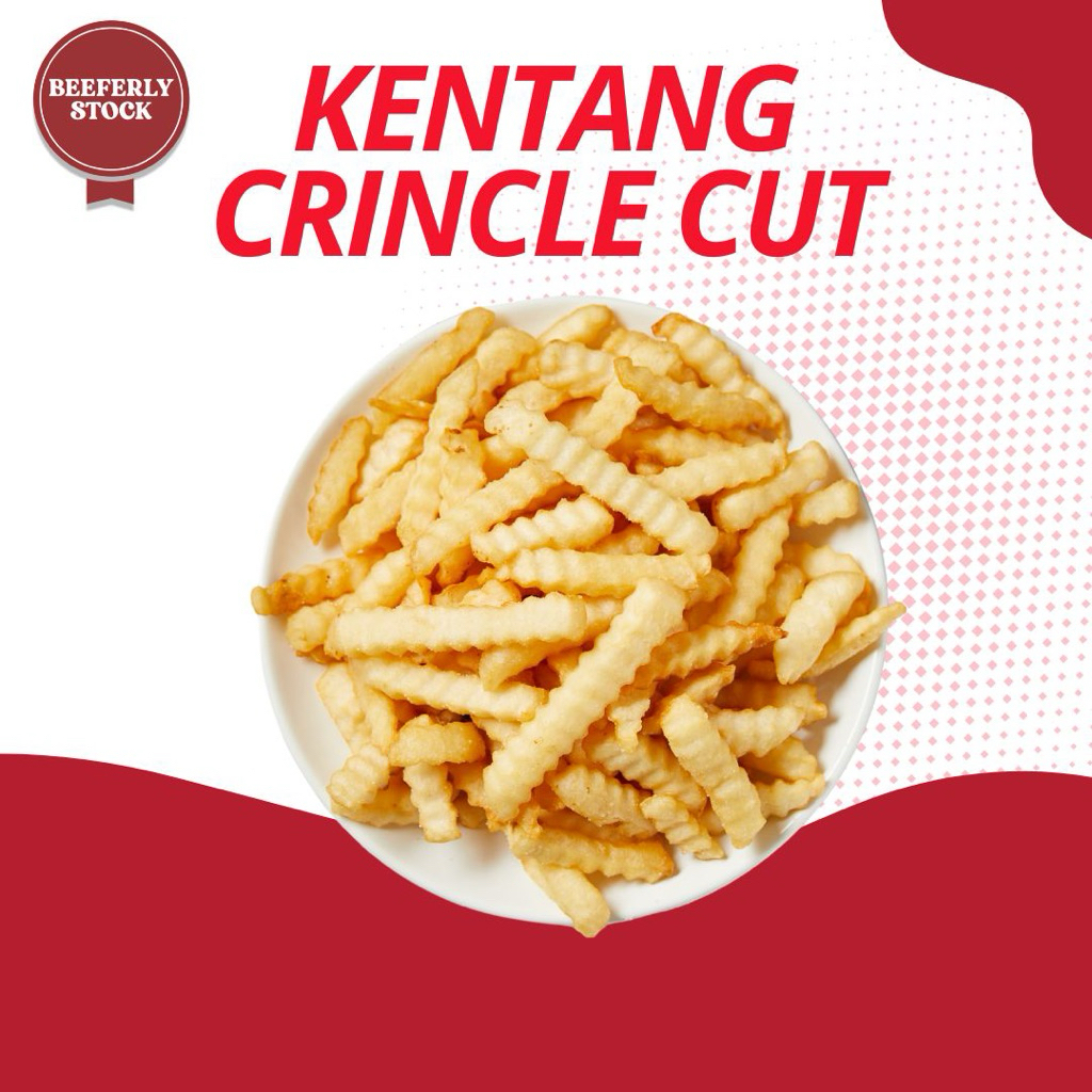 

Kentang Goreng Crinclecut 2,5kg