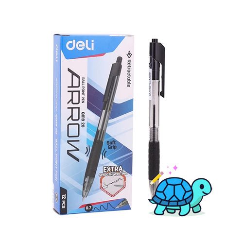

Deli Pulpen / Pen Ball Cetek 0.7mm - Hitam
