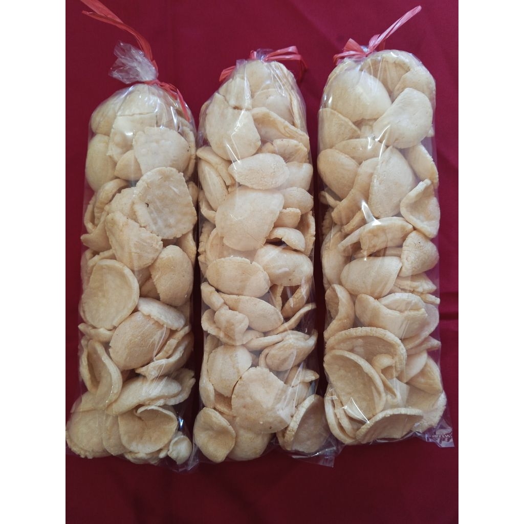 

kerupuk rambak KW bentuk koin