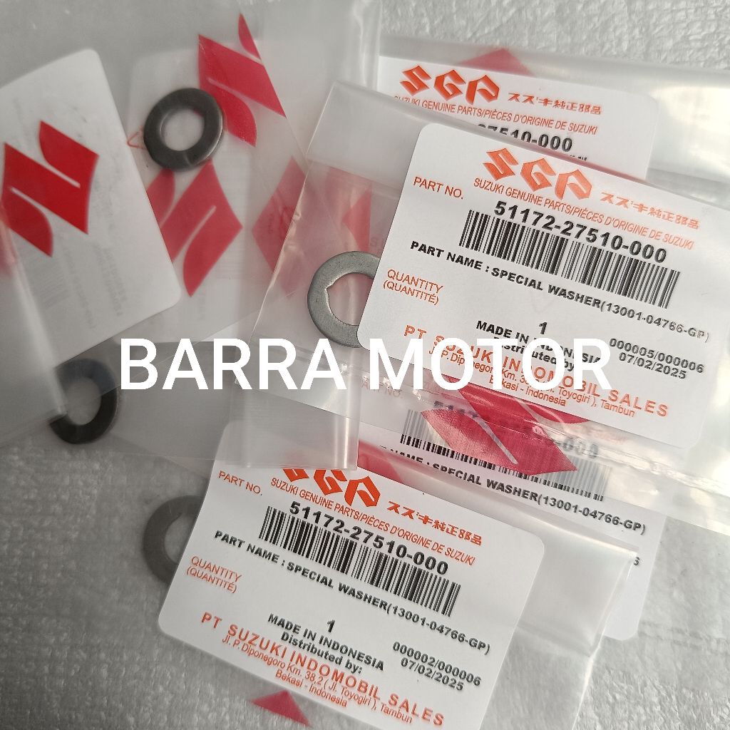 Ring Washer Per As Shock Depan Satria Fu Karbu Fu Fi Injeksi Original SGP