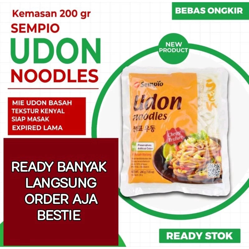 

Sempio Udon - Mie Udon Basah-Halal