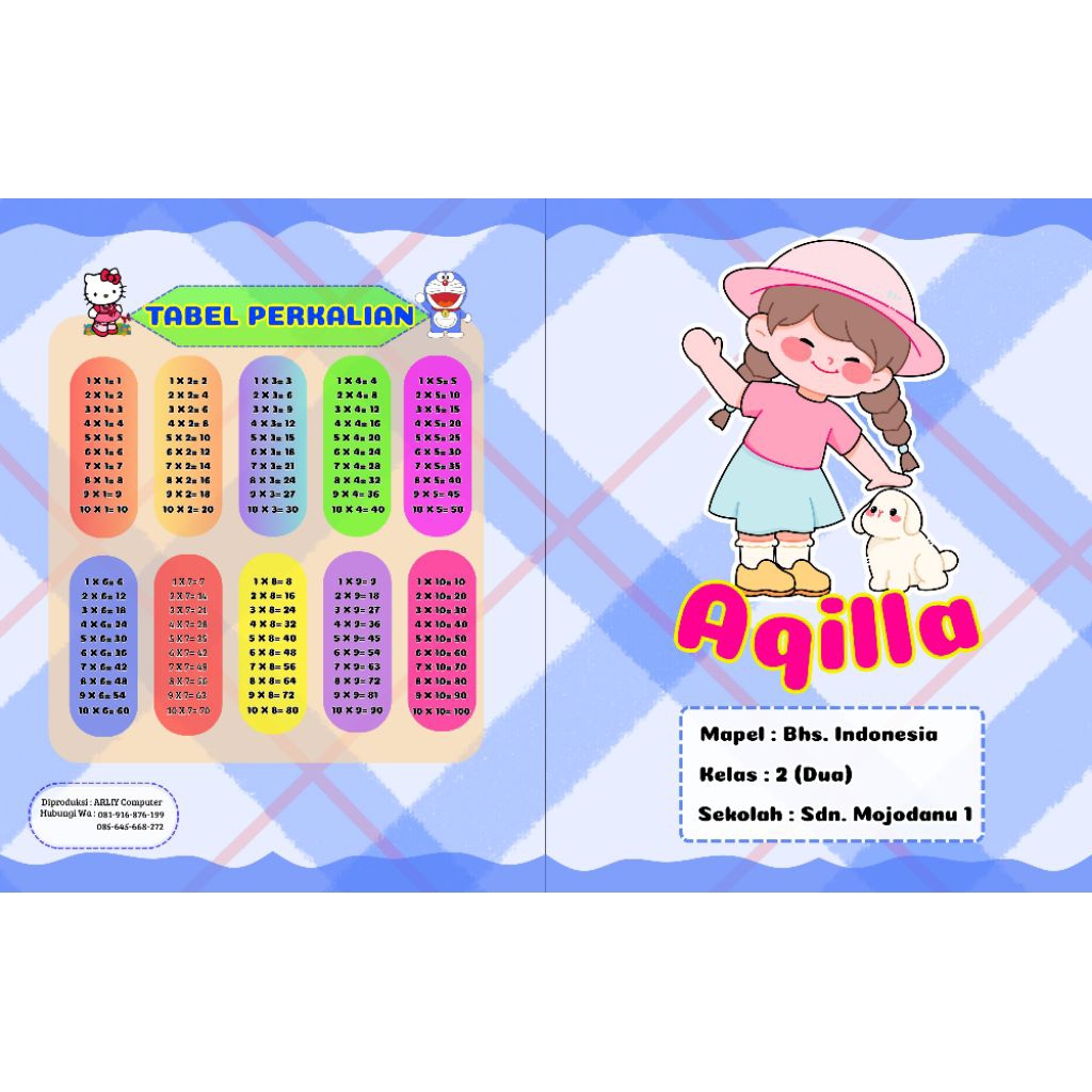 

Buku Tulis Costum