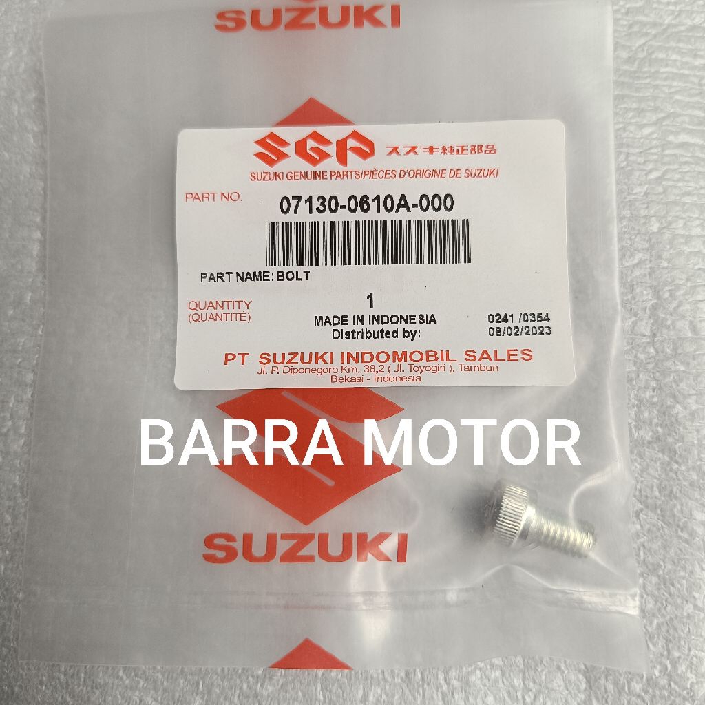 Baut Gear Rantai Depan Satria Fu Karbu Fu Fi Injeksi Original SGP