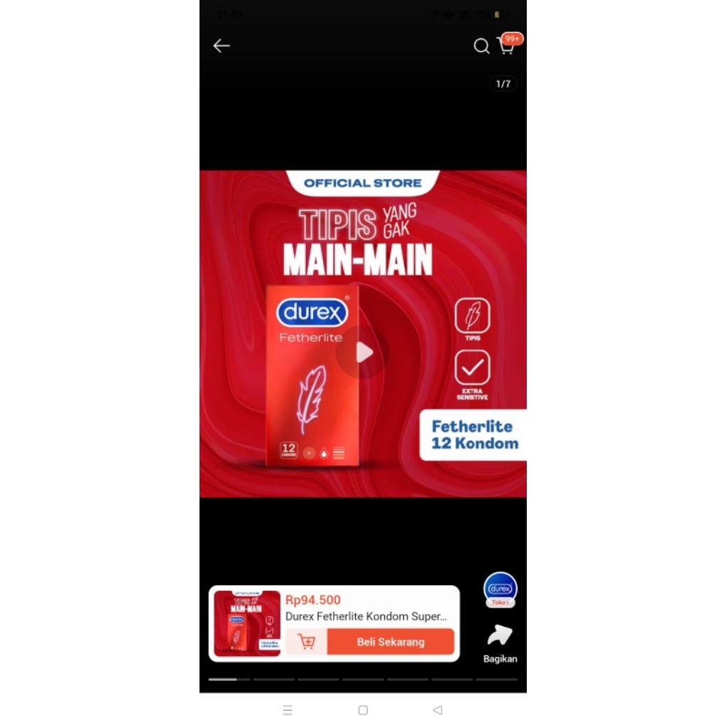 kondom sutra + bergerigi