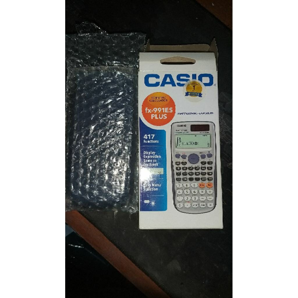 

[Preloved] Kalkulator Casio FX-991ES PLUS