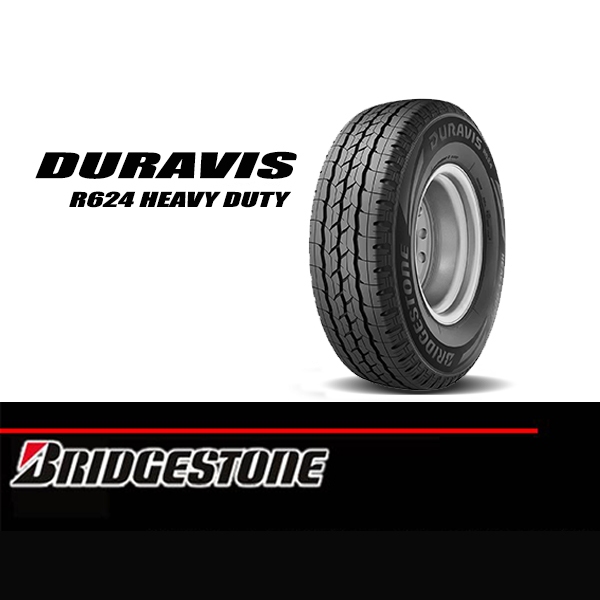 BAN MOBIL TUBELES UNTUK MUATAN UKURAN 15 215/70R15 109S MERK BRIDGESTONE DURAVIS R624 215 70 RING 15