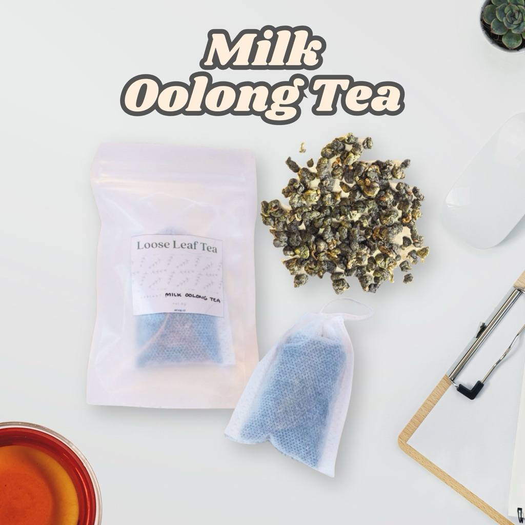 

Milk Oolong Tea Loose Leaf Daun Teh Kering 1 Bag
