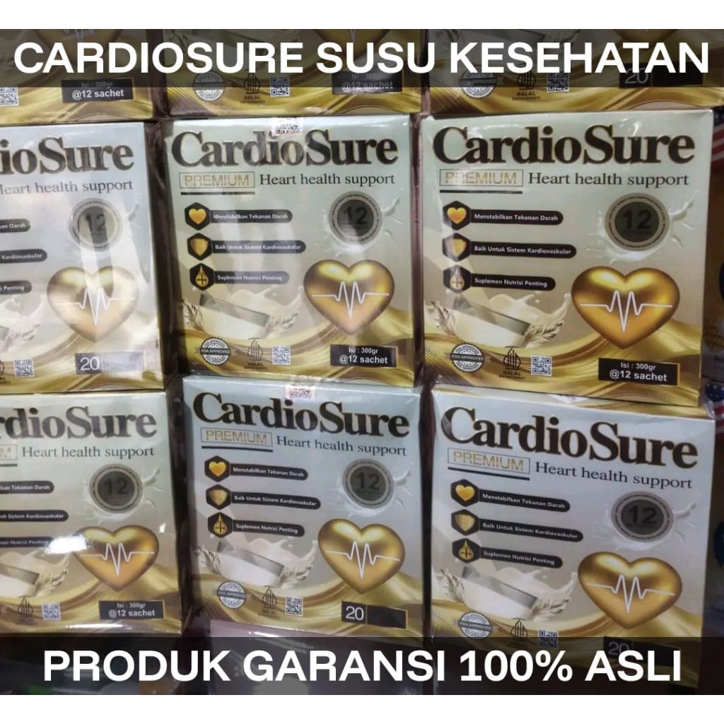 

susu cardiosure original susu multi fungsi