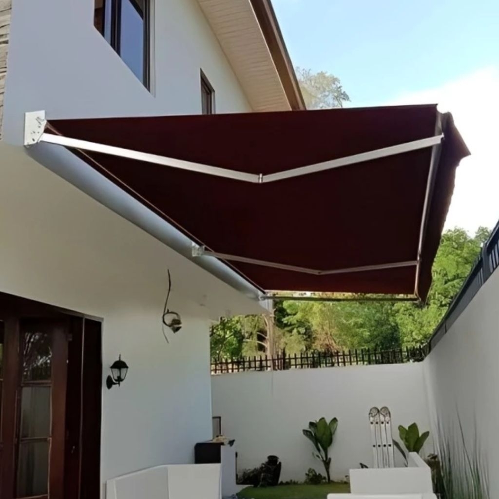 kanopi kain auwning gulung