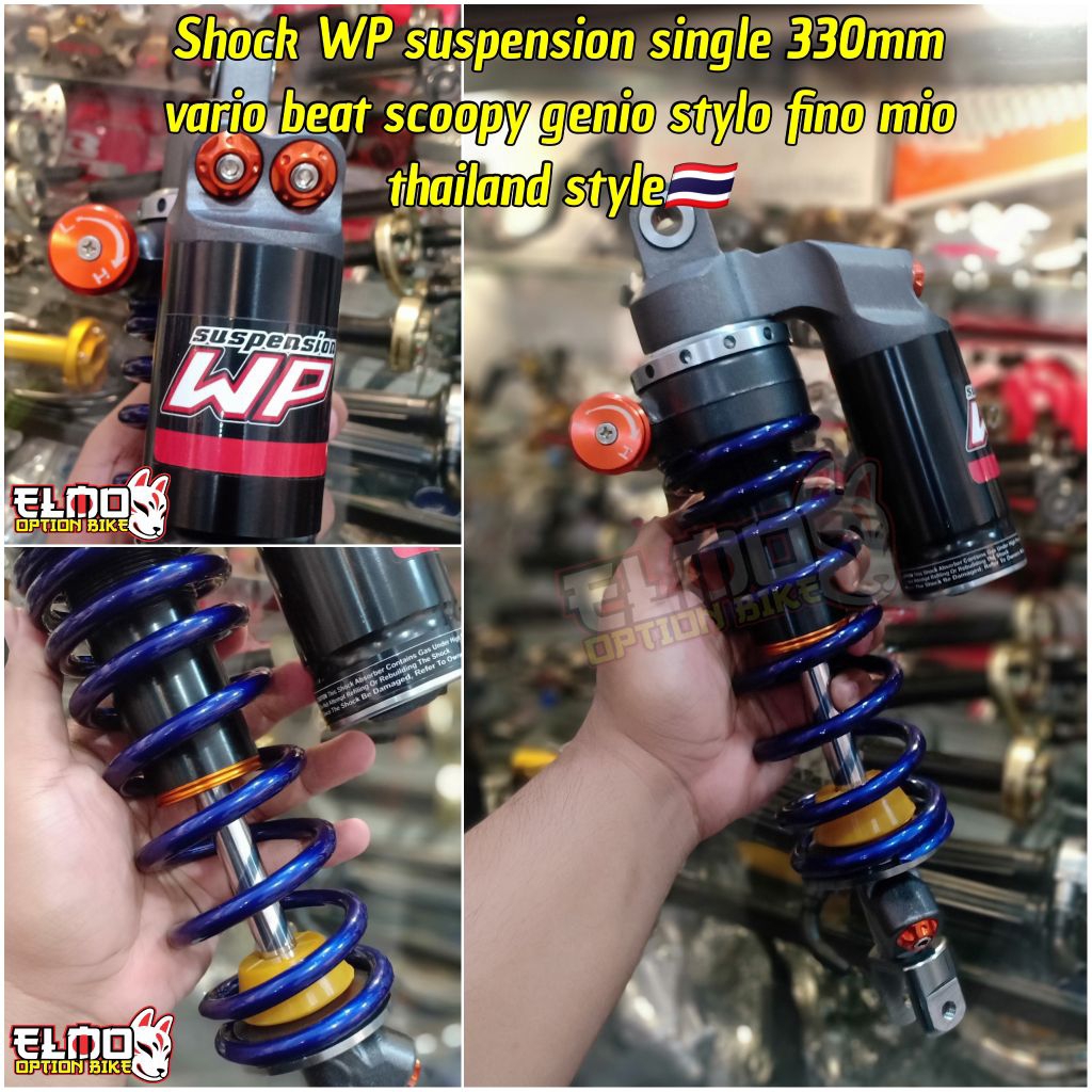 Shock wp stel 330mm copy thailand vario mio scoopy genio stylo beat