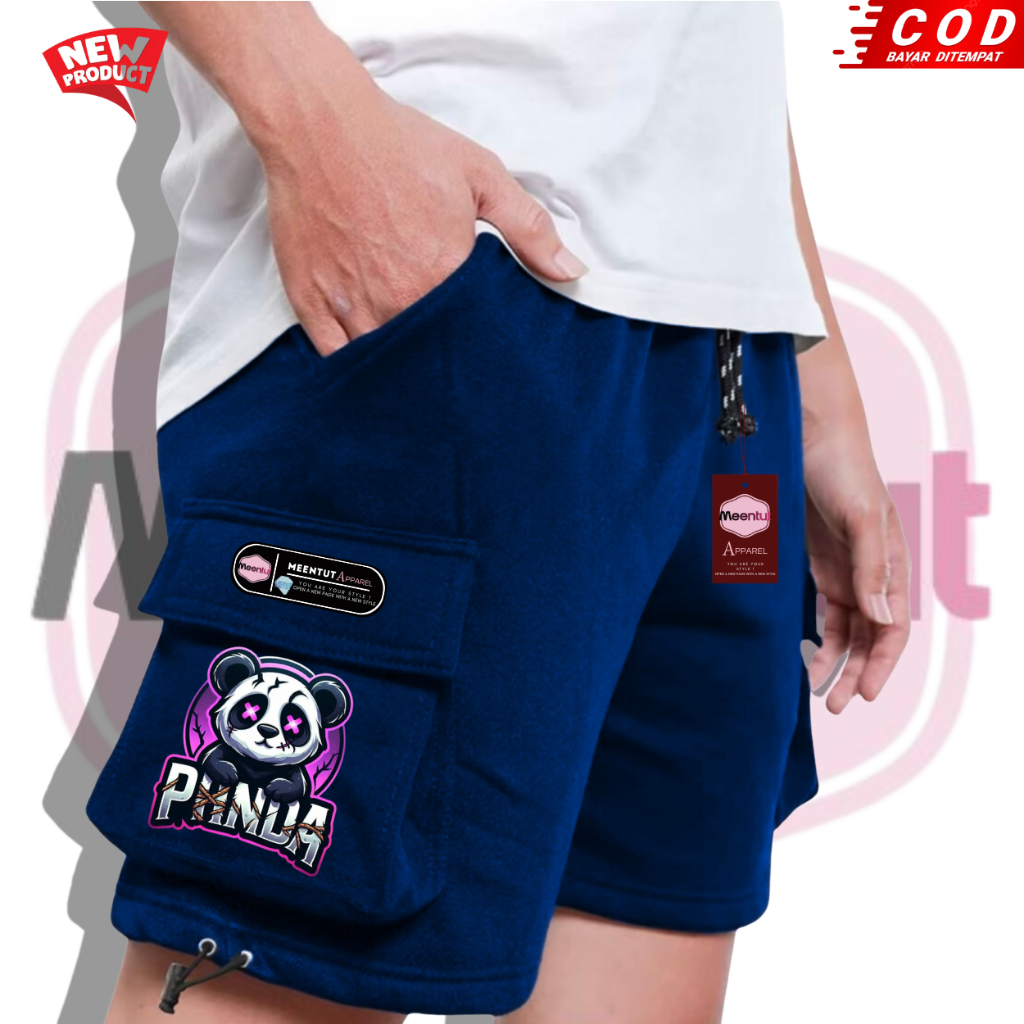 Celana Cargo Pendek Cowok Cewek Gramasi 280 Produk Local Unisex Distro Bandung