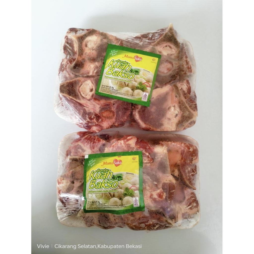 

Iga Gondrong 1kg dan Bumbu
