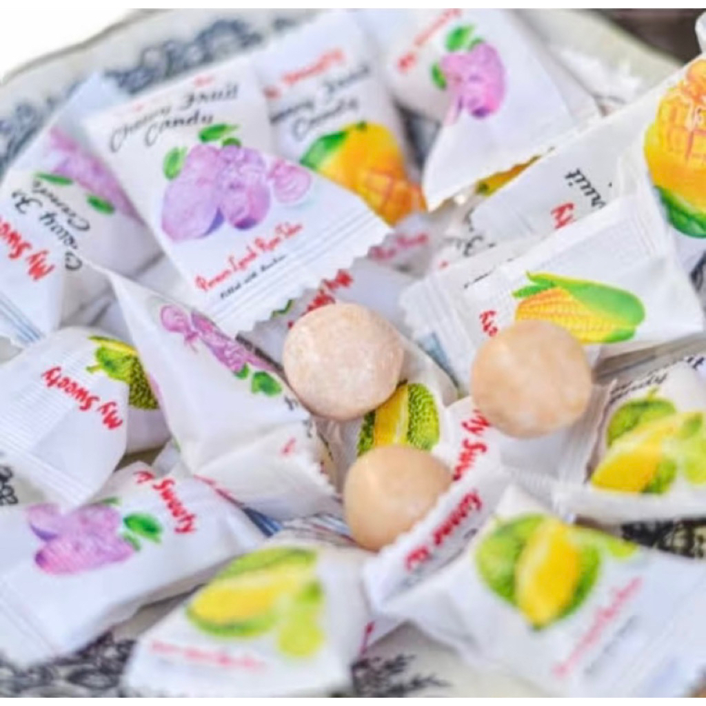 

permen lunak aneka rasa jagung,mangga,durian,taro 8000 dapet 20pcs