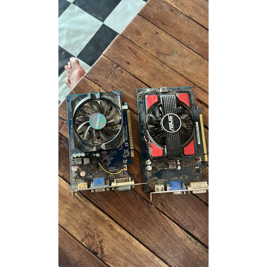 vga rusak kondisi rusak tidak tampil gambar